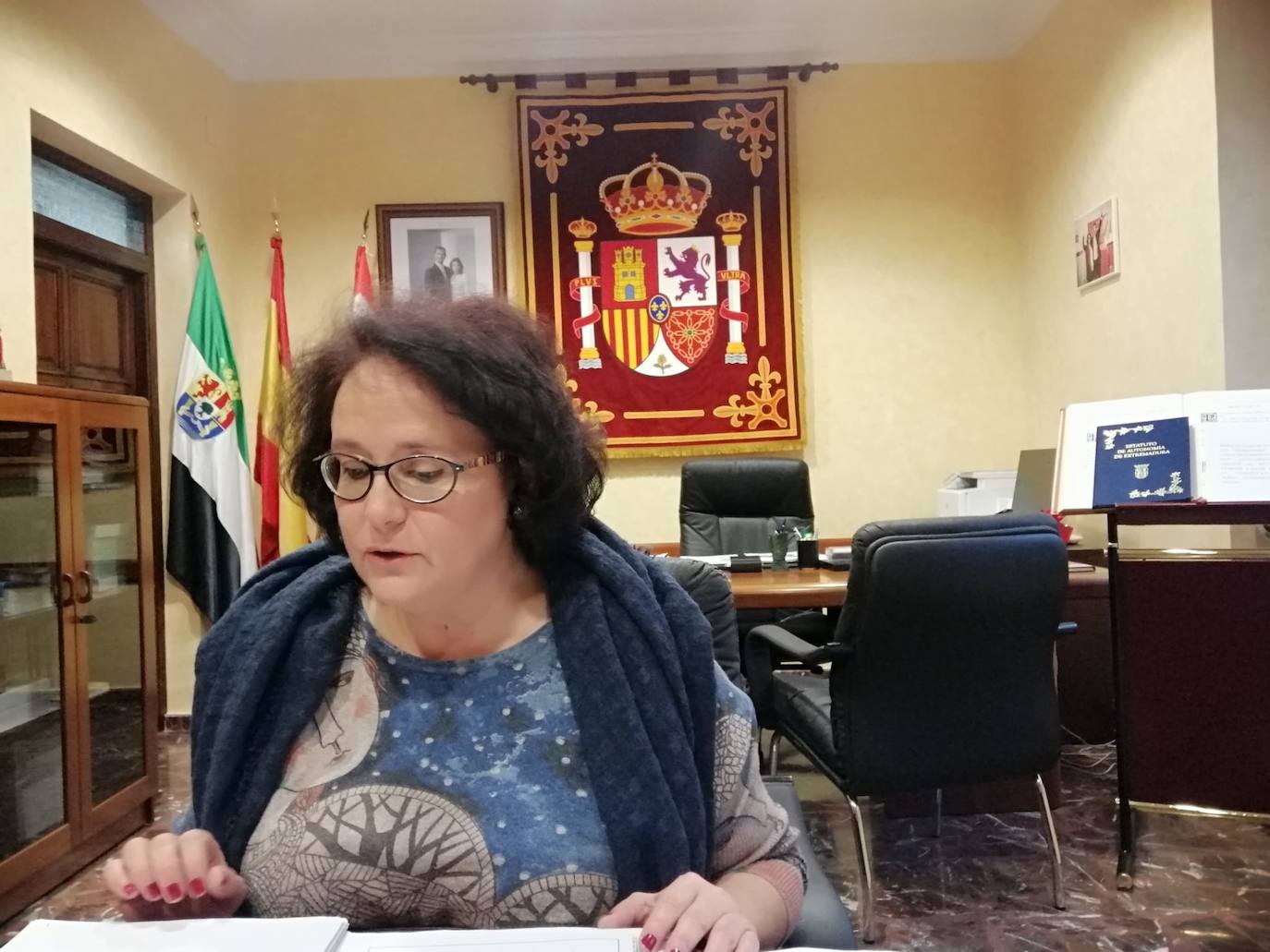 Juana Moreno envía un mensaje a los vecinos en días señalados