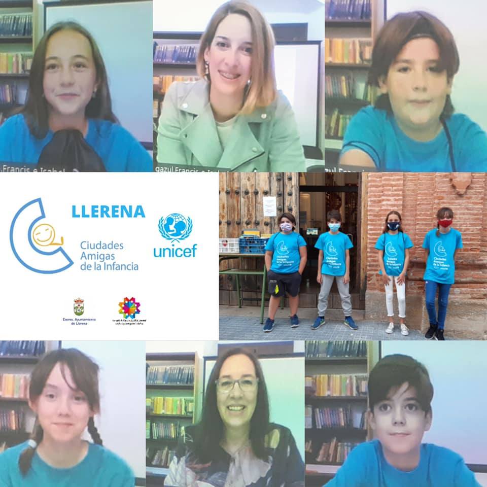 Llerena y UNICEF plantean las preocupaciones de los pequeños