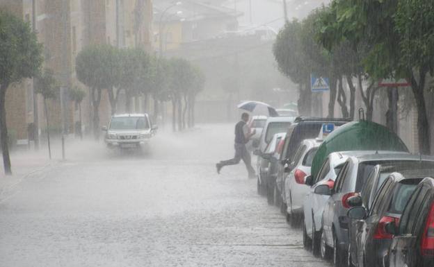 Alerta amarilla hasta 18:00 por lluvias
