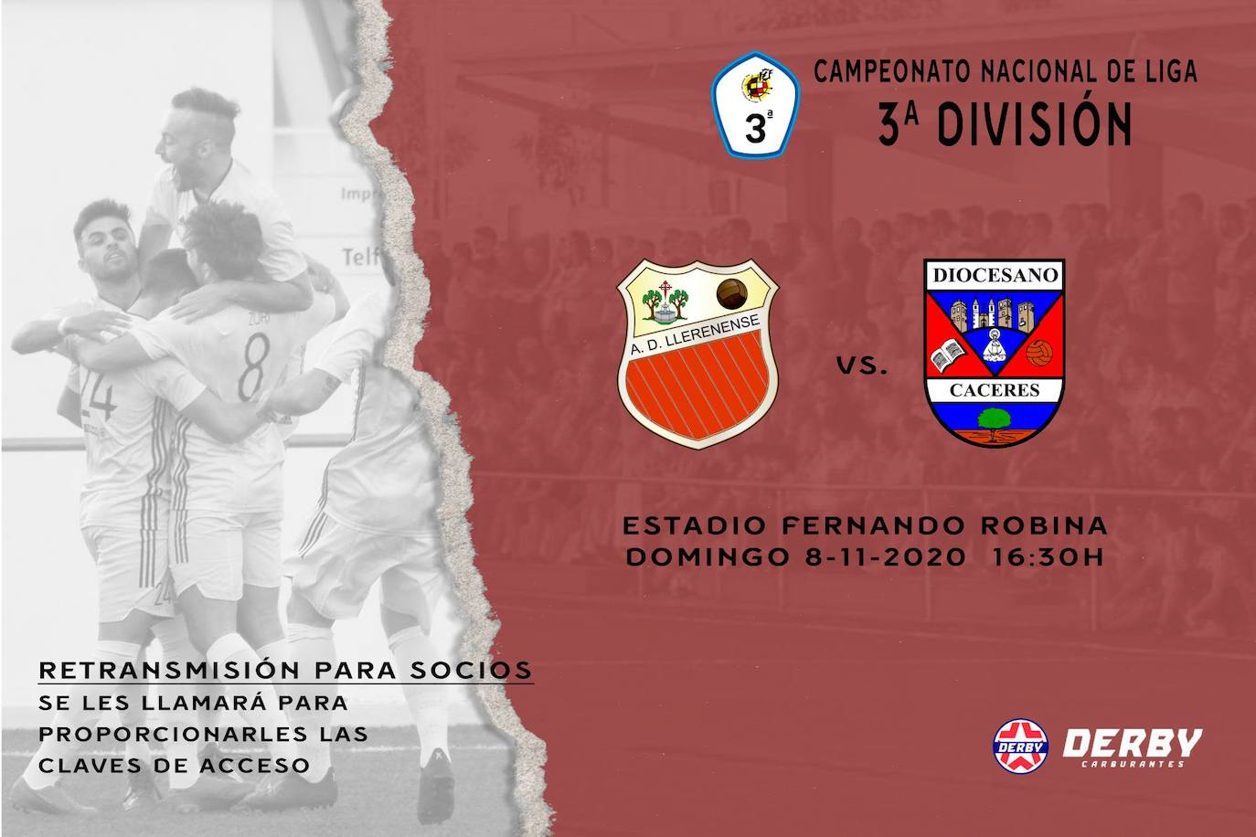 Llerenense – Diocesano, solo para socios