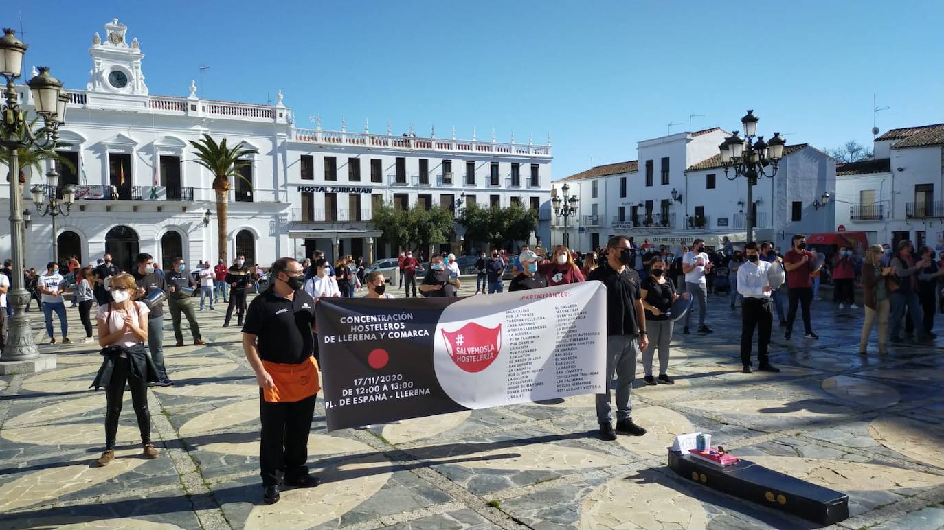 La hostelería se moviliza en Llerena
