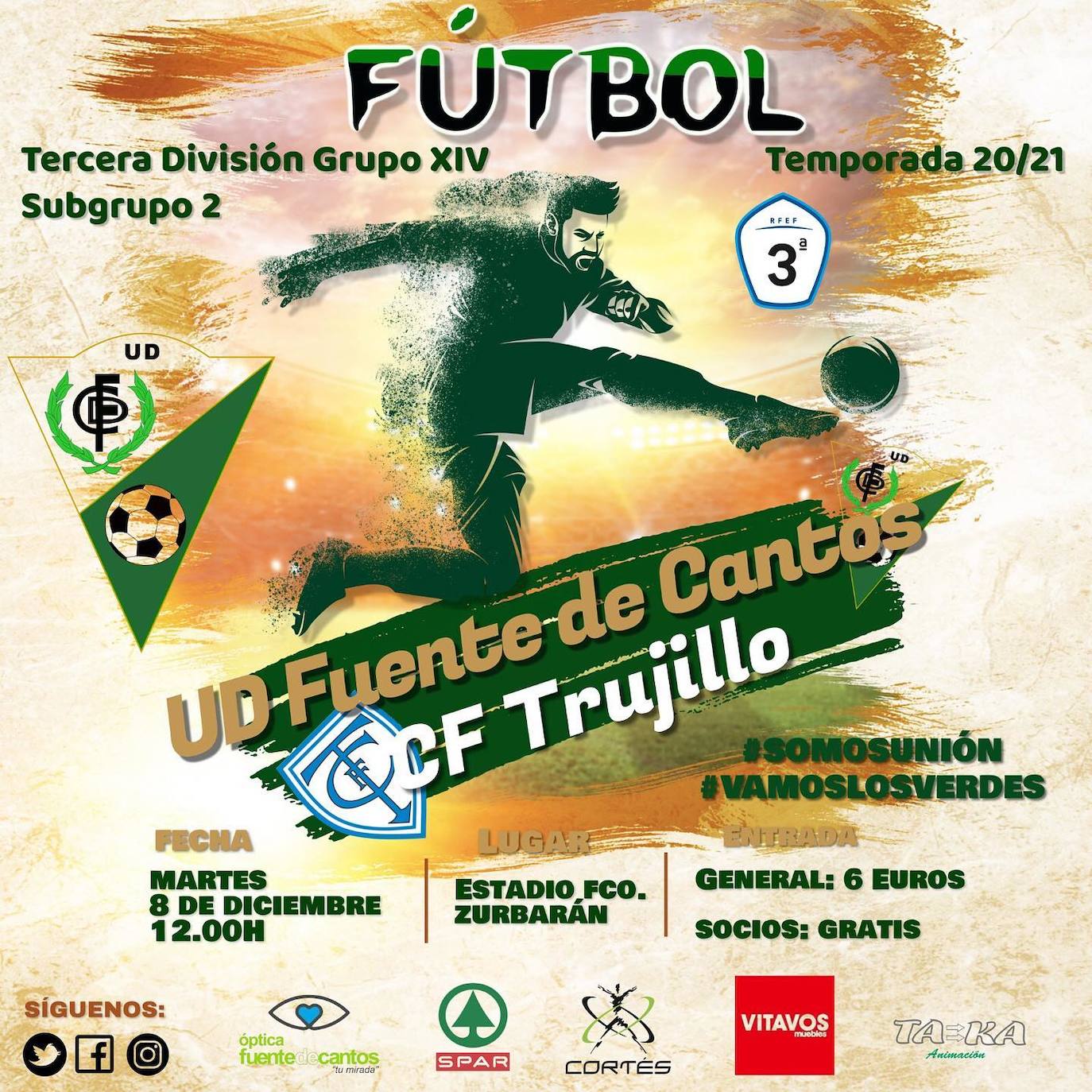 El Fuente de Cantos recibe al Trujillo