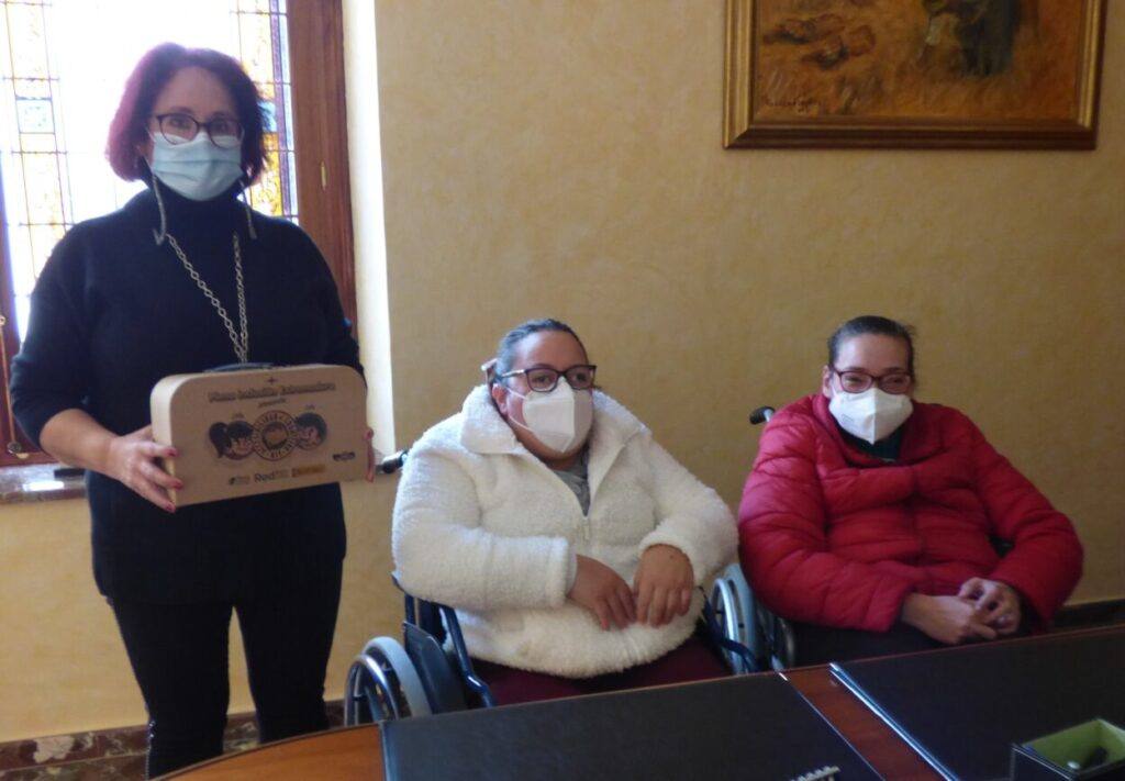 Plena Inclusión visita a la alcaldesa de Llerena