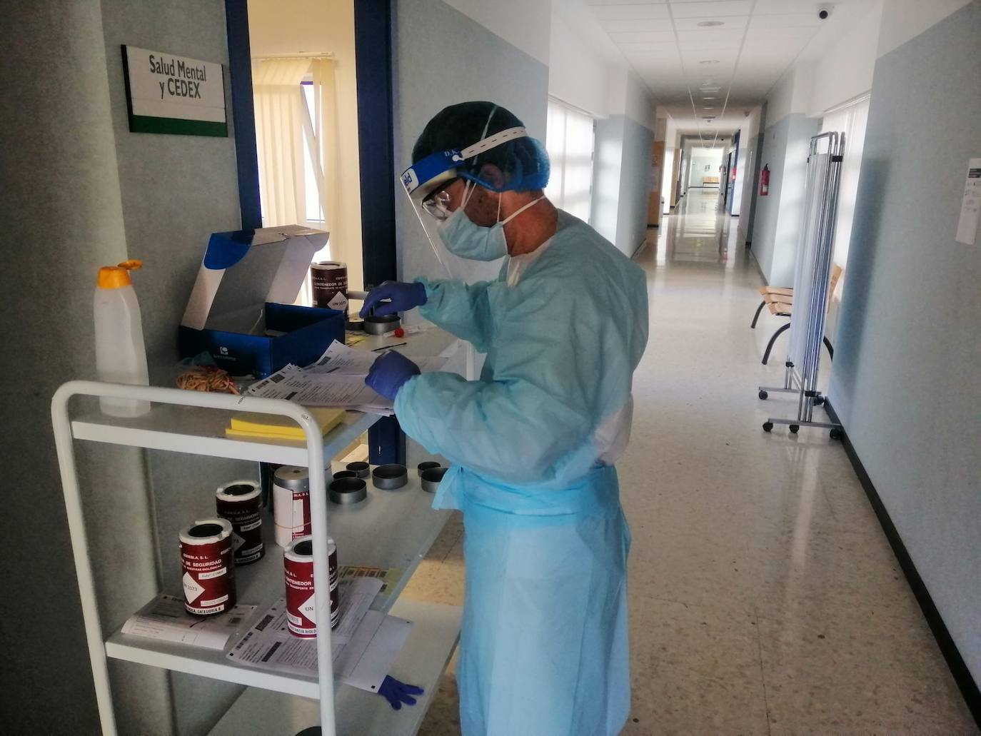 El Centro de Salud realiza test de antígenos