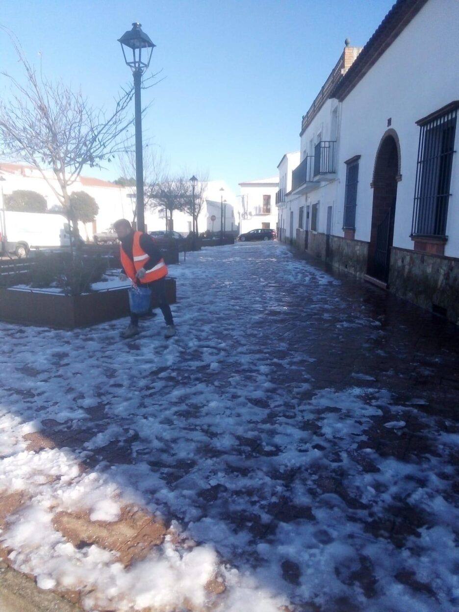 Precaución con el hielo