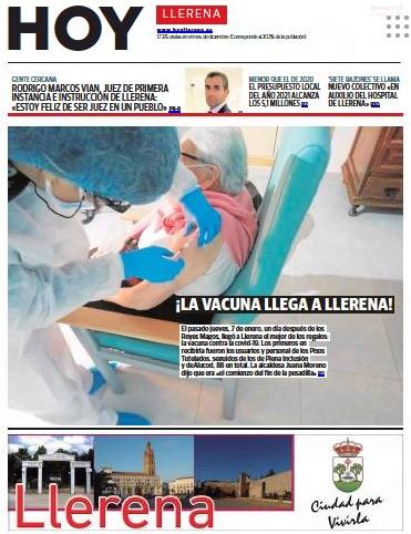 Ya puedes hacerte con el número 53 de HOY Llerena