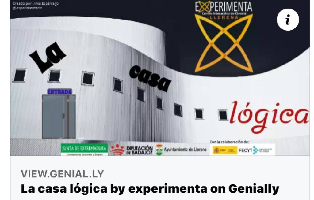 Nueva actividad online de EXPERIMENTA