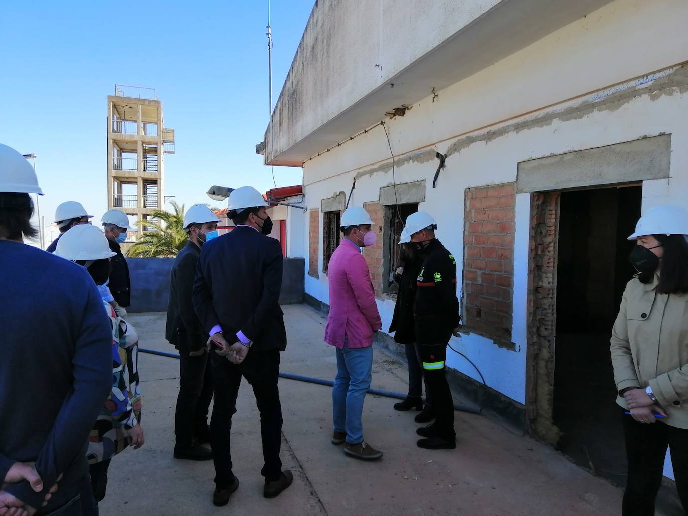 El Parque de Bomberos estará terminado en junio y operativo a finales de verano