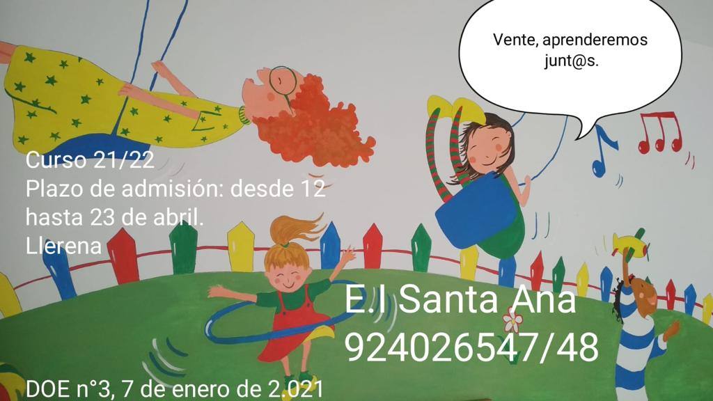 Abierta la matriculación en los centros educativos de Llerena