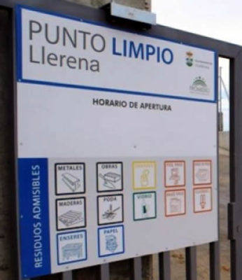 Modificación del horario del Punto Limpio
