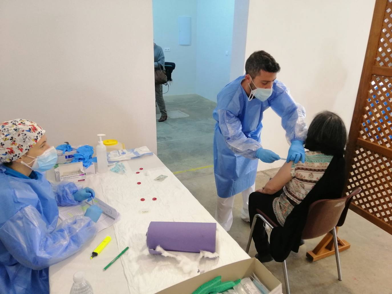Llerena ya tiene a 2204 vacunados con al menos una dosis