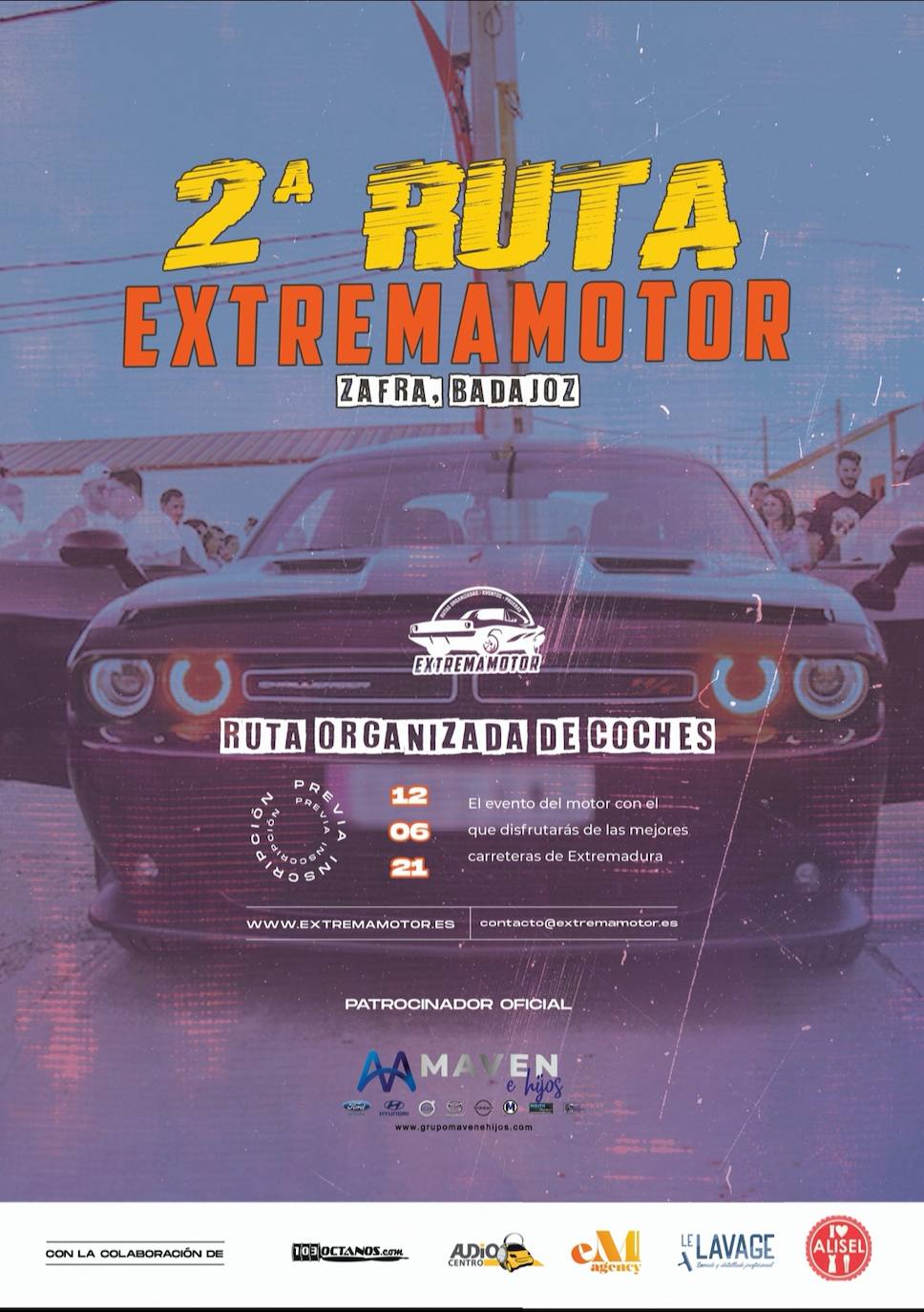 Llega la II Ruta ExtremaMotor este 12 de junio