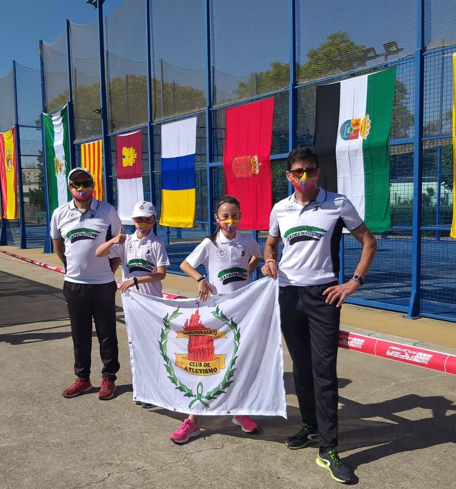 Estela Ortiz, 10º y Adrián Casco, 23º, en el Campeonato de España Sub-14