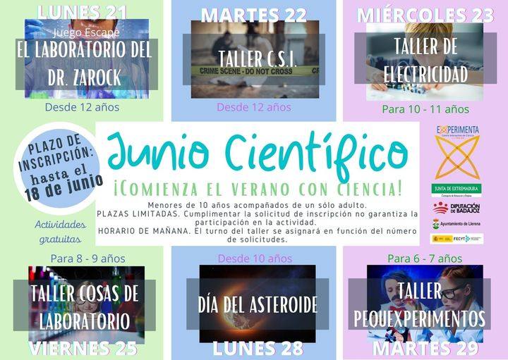 Junio Científico en EXPERIMENTA
