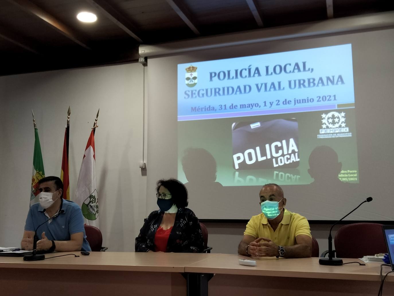 La FEMPEX imparte en Llerena un curso para Policías Locales