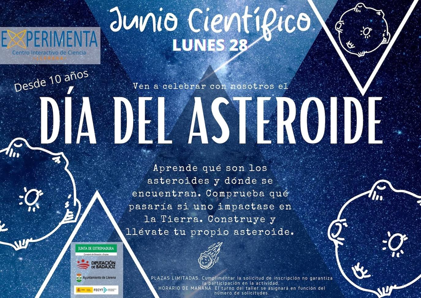 EXPERIMENTA celebra este lunes el 'Día del Asteroide'