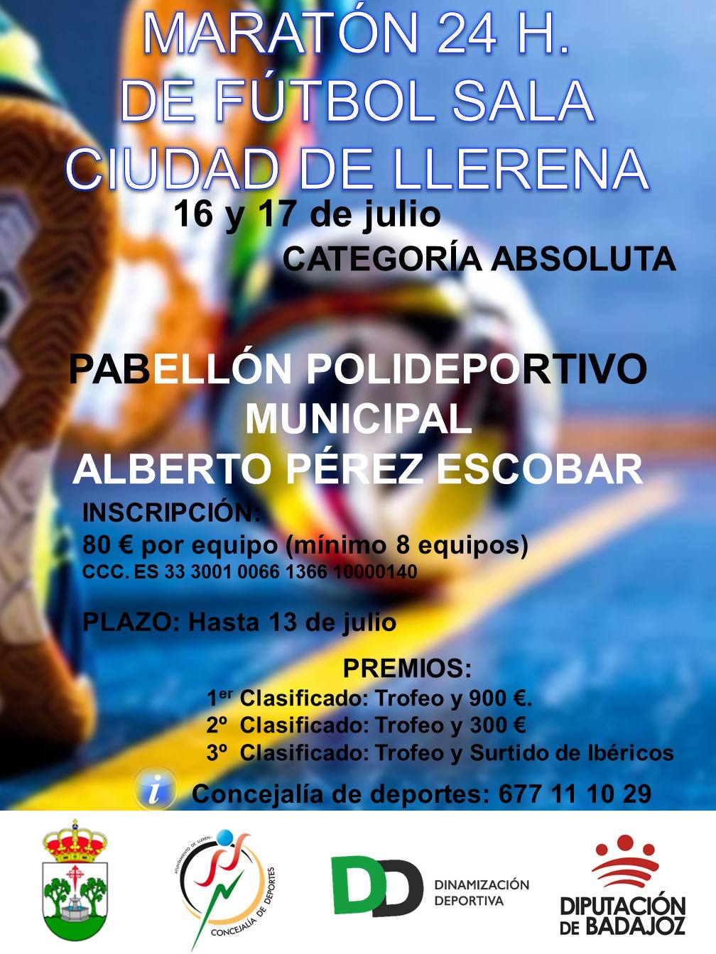 Maratón 24 horas de fútbol sala