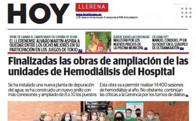 Ya disponible el nuevo número de HOY Llerena