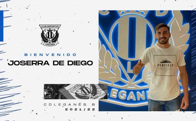 El Leganés ficha a Joserra para su filial
