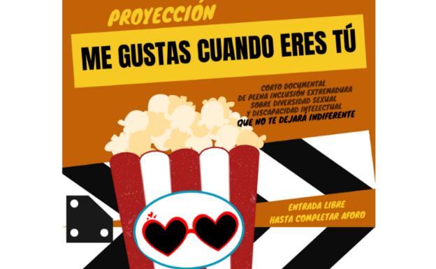 El Centro Joven de Llerena proyecta el corto documental «Me gustas cuando eres tú»