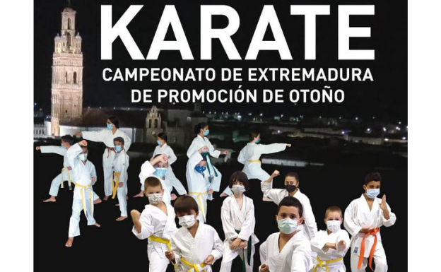 Llerena acogerá el Campeonato de Extremadura de Karate de cadetes, júniors y sub-21