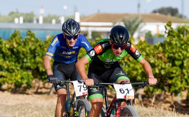Manuel Cordero roza la victoria en la Media Maratón BTT 'Villa de Montemayor'