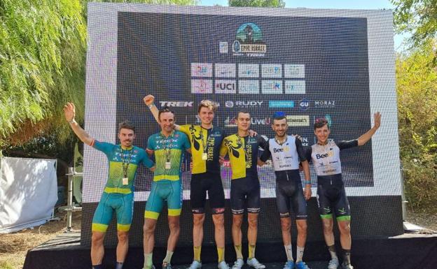 Manu Cordero alcanza el podio en Israel