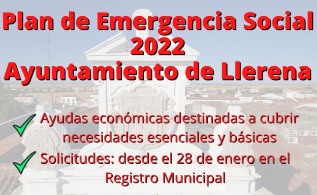 El Ayuntamiento convoca las ayudas del Plan municipal de Emergencia Social del 2022
