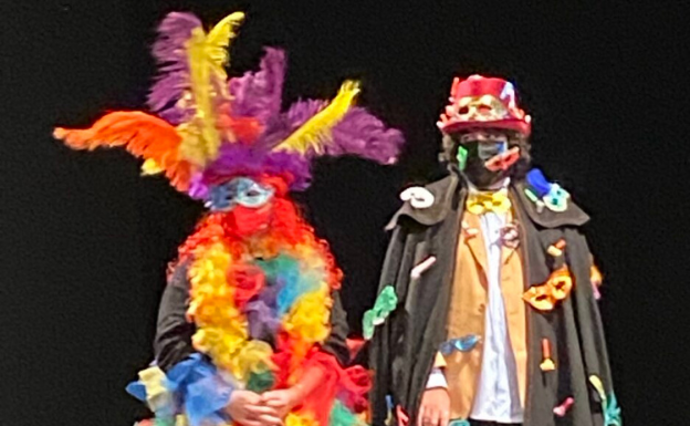Presentados don Matasuegras y la reina del Carnaval de Llerena 2022