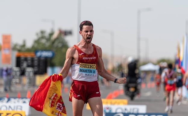 Álvaro Martín lidera a España en la conquista del título mundial