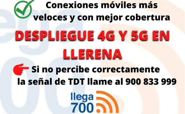 Llerena contará con conexiones móviles más veloces y mejor cobertura con los despliegues 4G y 5G
