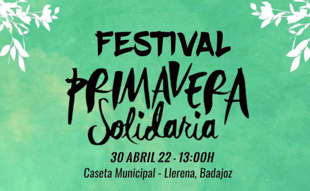 Este sábado vuelve el Festival de Primavera Solidaria