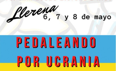 Cáritas Llerena organiza la actividad solidaria 'Pedaleando por Ucrania'