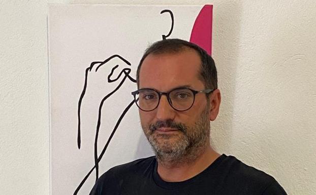 Jesús Martín presenta la exposición de pintura 'Trazos'