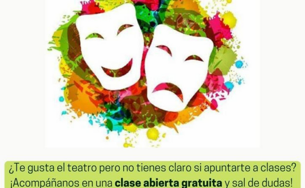 El taller de teatro municipal ofrece una clase abierta y gratuita
