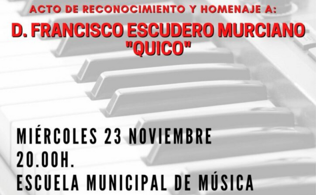 Llerena rinde homenaje a Francisco Escudero 'Quico'