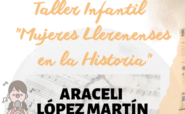 El último taller didáctico sobre mujeres llerenenses ilustres, dedicado a Araceli López Martín