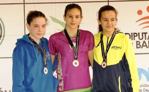 Sonia García Urbano, plata en el Campeonato de Extremadura de 100 metros espalda
