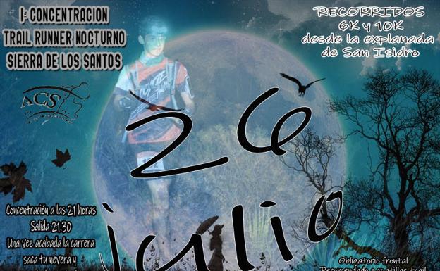 El próximo viernes 26 de julio Trail Runner por la Sierra de Los Santos