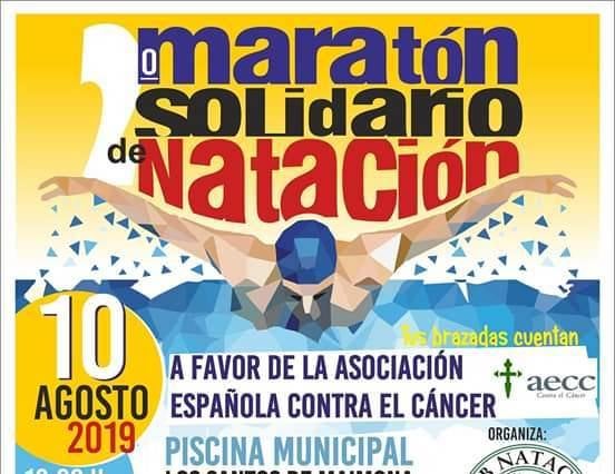 Este próximo sábado se celebra el II Maratón solidario de Natación