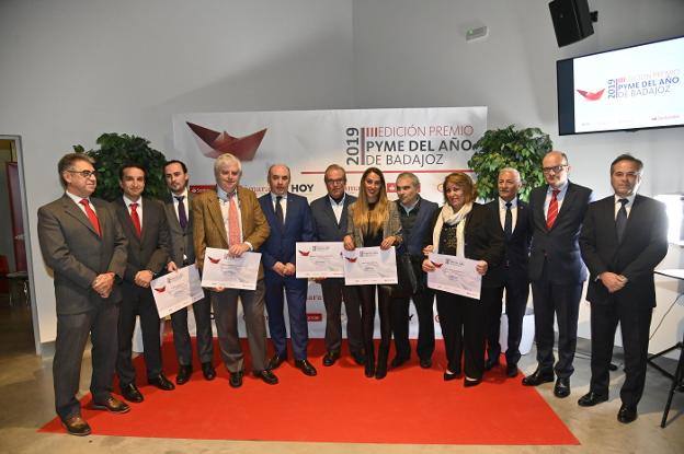 La Cámara de Comercio de Badajoz distingue a la empresa 'Hermanos Arroyo' de Los Santos en los premios Pymes 2019
