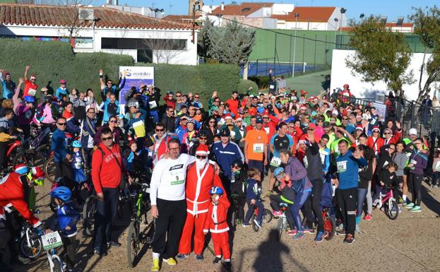 Gran participación en la Sansisan 2019 con unos 200 deportistas de todas las edades