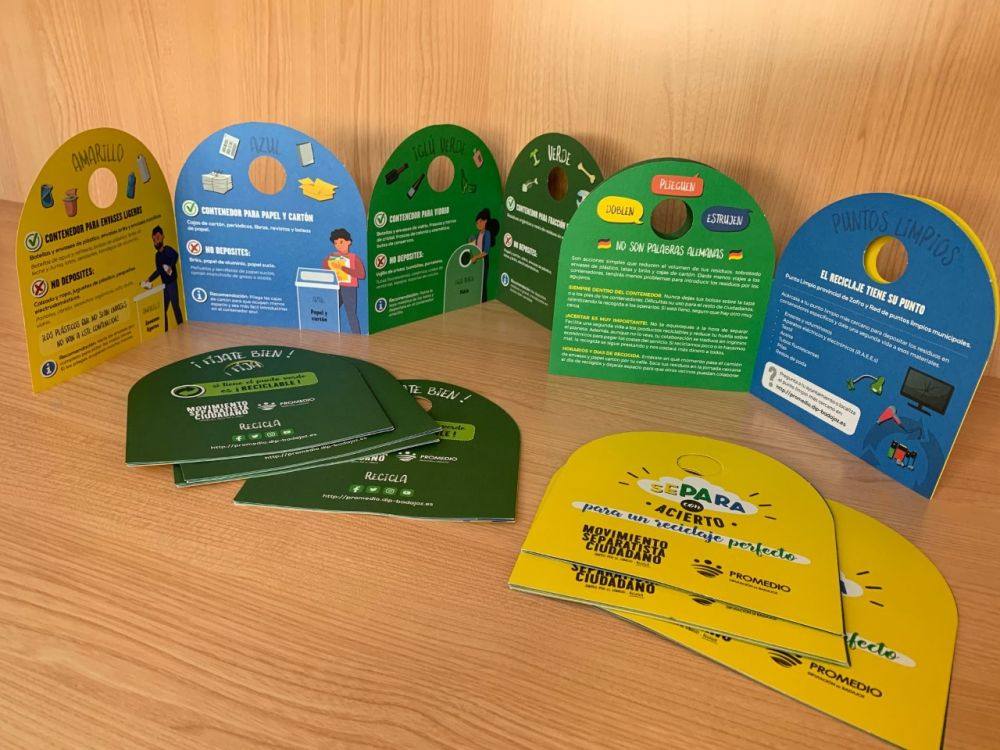 Promedio ha iniciado la campaña 'Separa con acierto para un reciclaje perfecto' a la que se une Los Santos