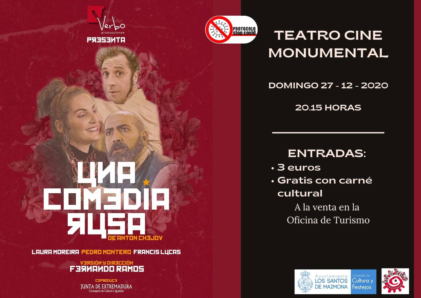 Este domingo en el Monumental..«una comedia Rusa»