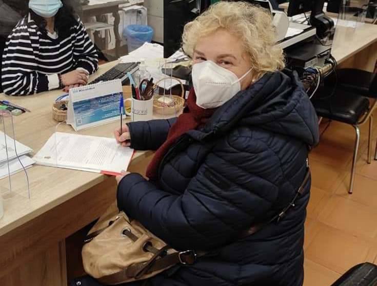 Vecinos de Los Santos protestan por el deficiente suministro de energía electrica por parte de ENDESA