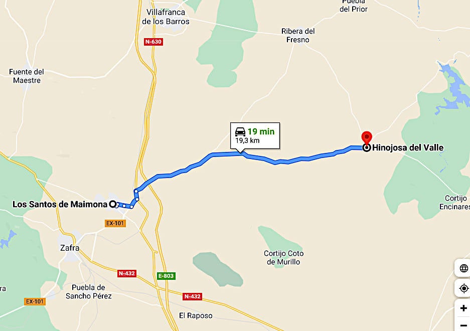 Desde este jueves y hasta el 5 de febrero habrá cortes intermitentes en la carretera de la Hinojosa