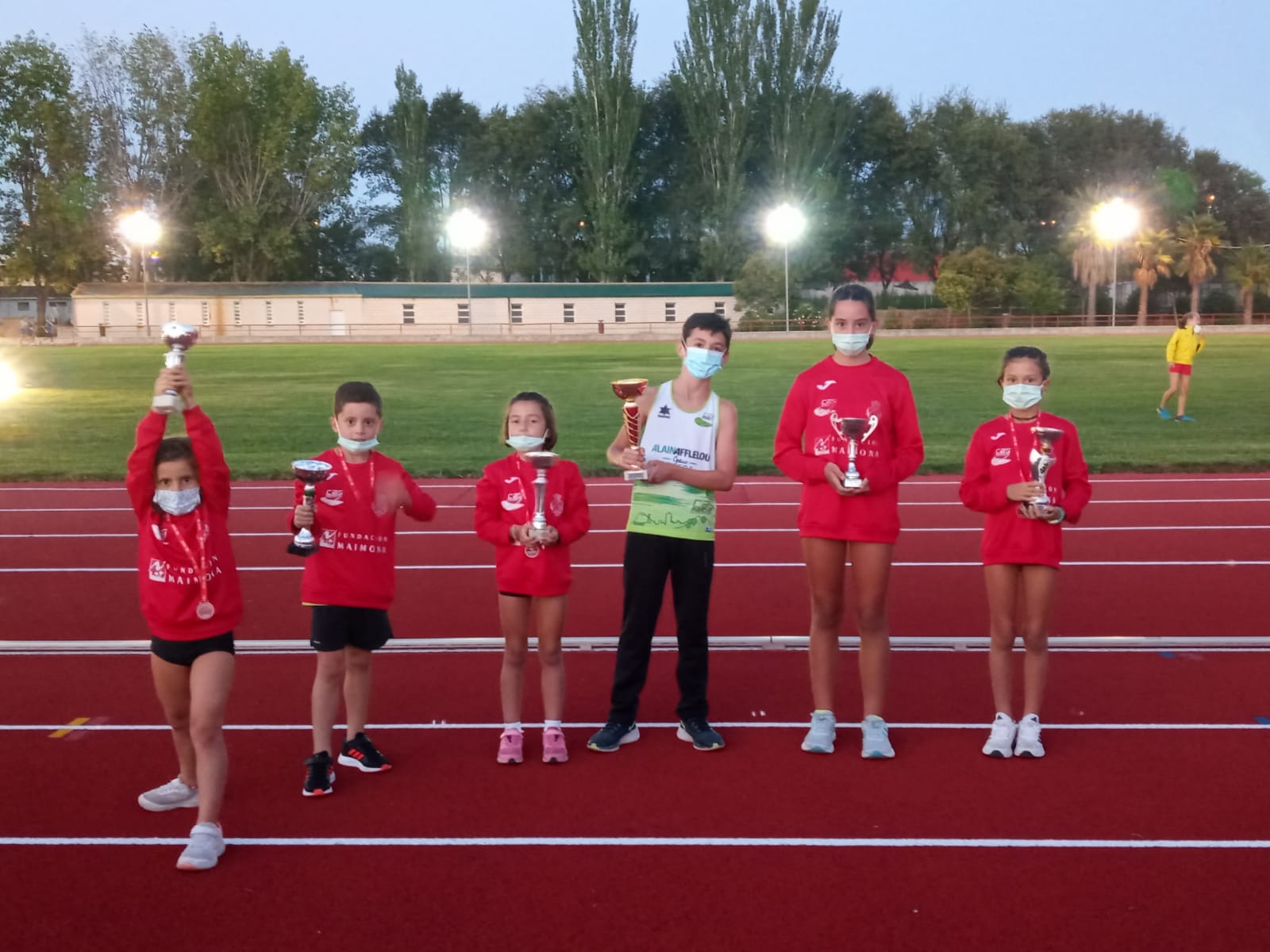 Gran actuación de los pequeños del CAS en el Cross de San Miguel de Zafra