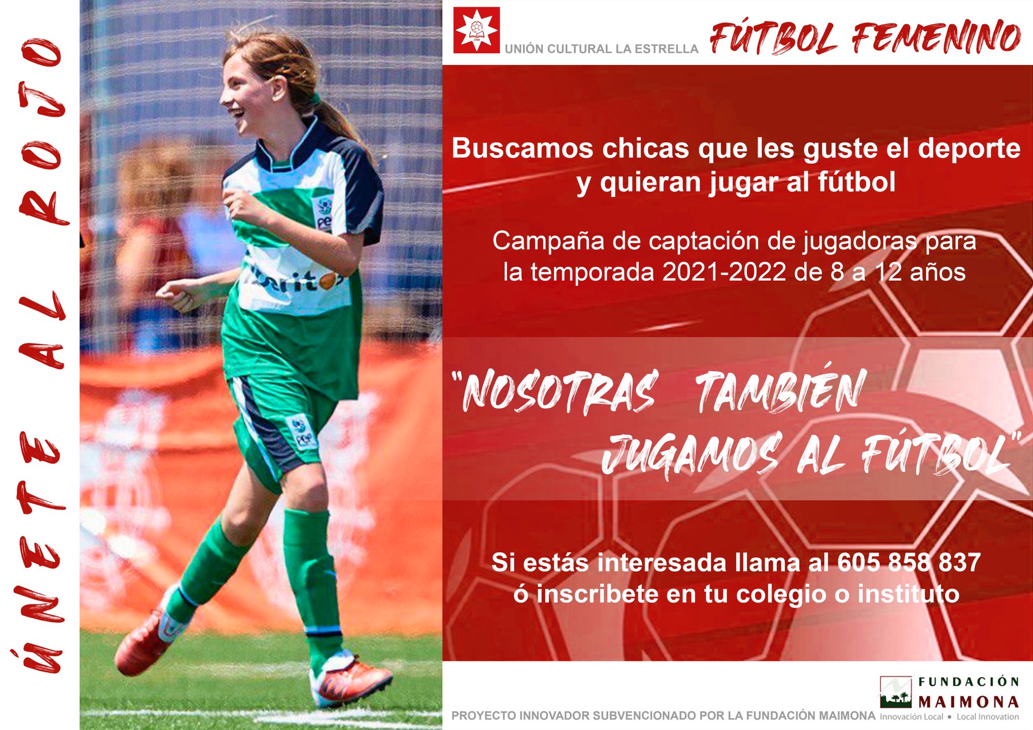 Se buscan chicas futbolistas para la Yeyi