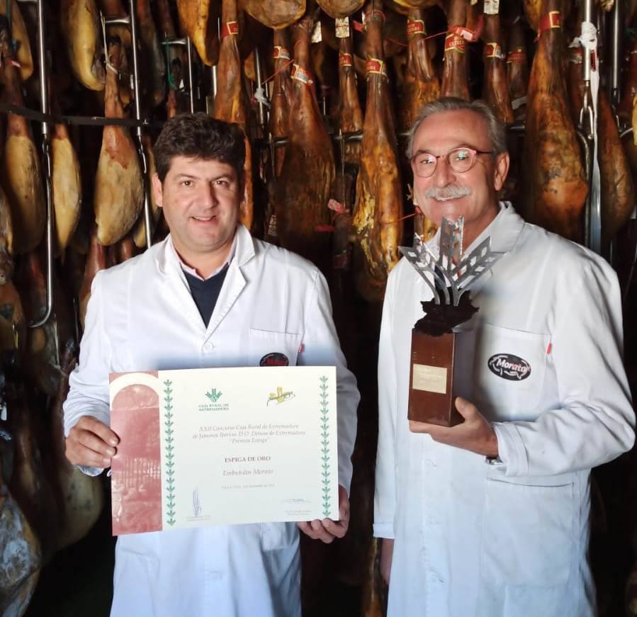 Francisco Javier Morato: «Estamos muy contentos con el premio espiga a uno de nuestros jamones»