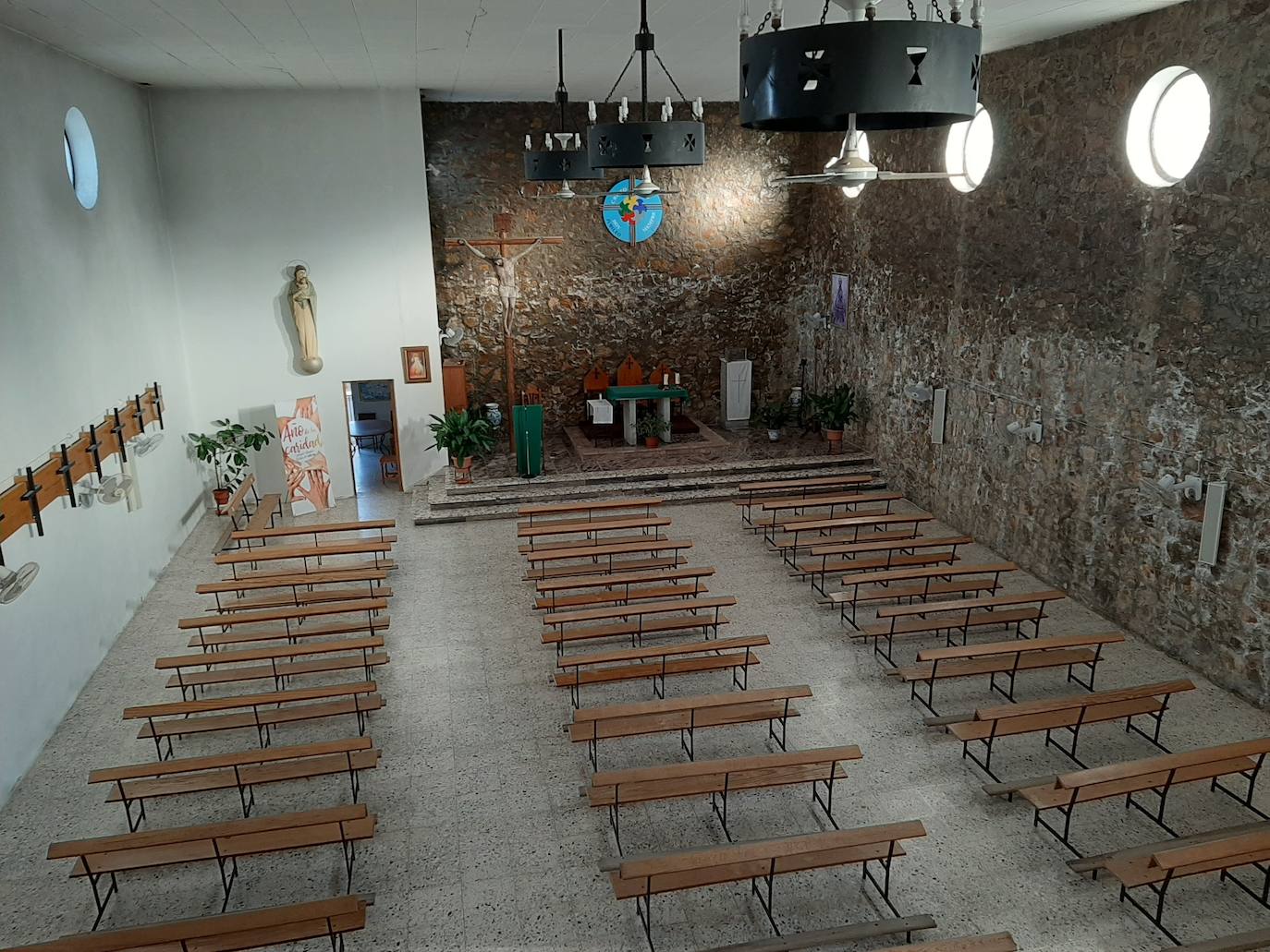 La reparación del falso techo de la Iglesia del Santo Angel comenzará en breve tras su aprobación